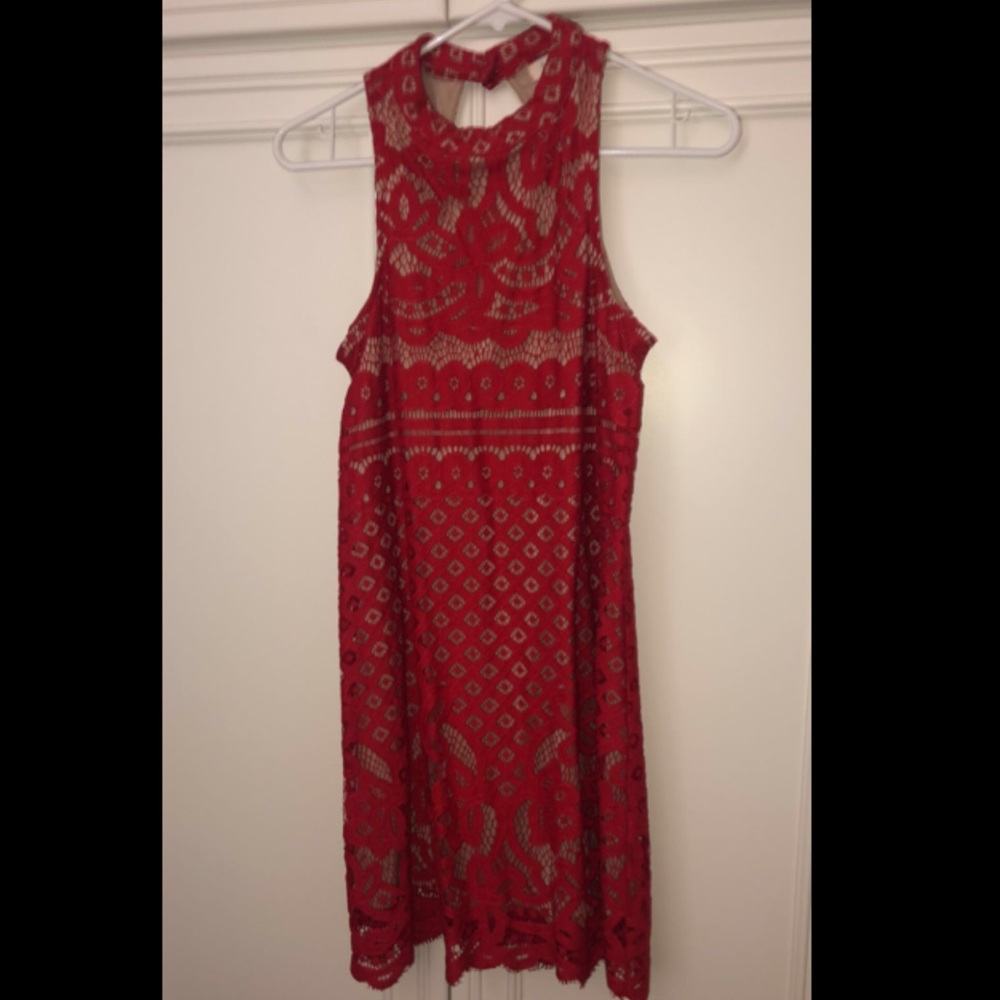 lace short dress